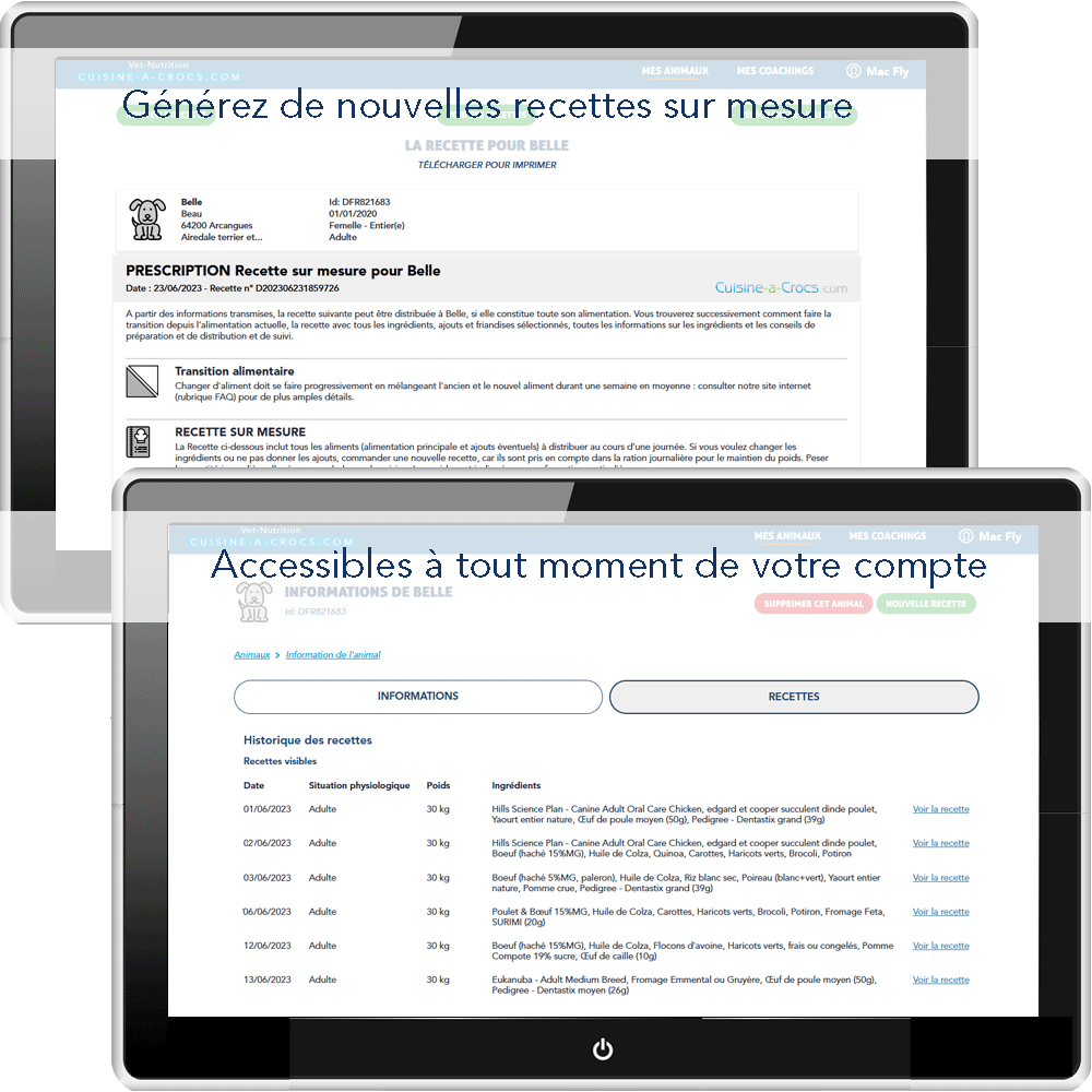 Abonnement Petacroc: 3 mois de recettes pour votre animal